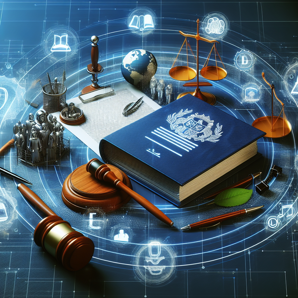 An illustrative representation of a legal document under the Law and Legal Method (LLM) studies.